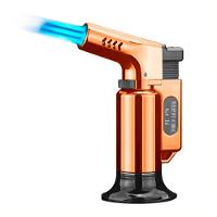 Isqueiro Laranja Tocha Flamejante Maçarico Portátil Culinário Automático à Gás Acendedor Flambador - 1