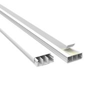 ## Canaleta Enerbras 40X15X2000 Branca Com Dupla Face Com Divisao - 1