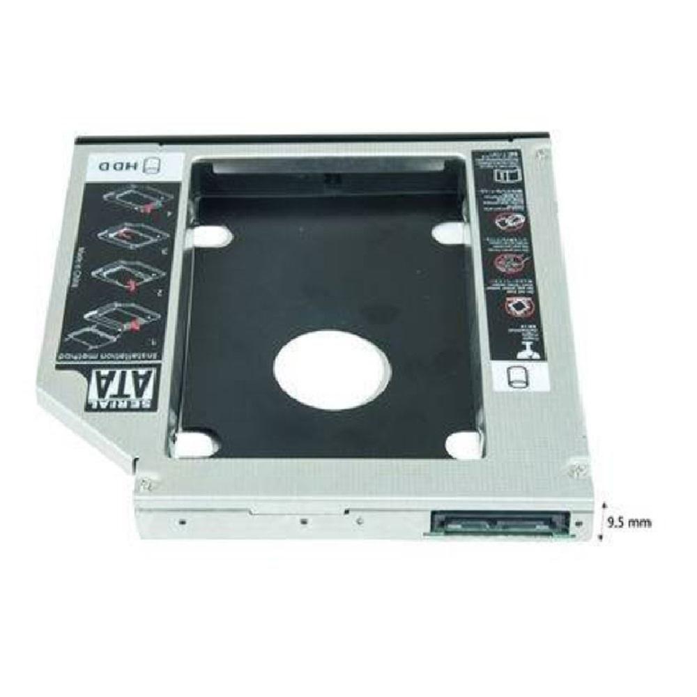 Case Adaptador Universal 9.5mm Segundo Hd Ssd Sata No Notebook - Caddy - 1
