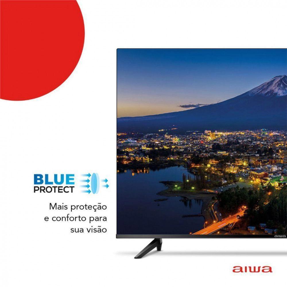 Smart Tv 32 Hd Aiwa Aws-tv32bl02a Android Hdr10 8832-01 Preto Bivolt - 2
