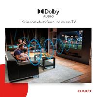 Smart Tv 32 Hd Aiwa Aws-tv32bl02a Android Hdr10 8832-01 Preto Bivolt - 3