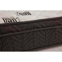 Cama Box Baú Queen: Colchão Espuma D45 Ortobom Light + Base CRC Courano Black(158x198)
