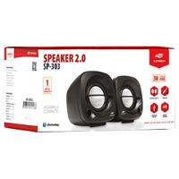 Caixa De Som C3tech Usb Sp 303bk Preta - 2