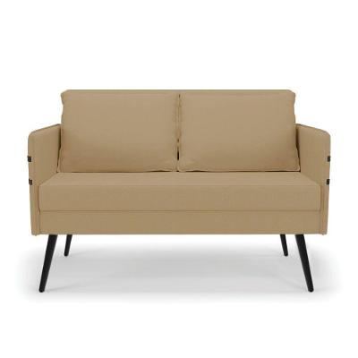 Kit 01 Namoradeira E 01 Poltrona Linho A32 Palha