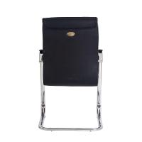 Cadeira Escritório Interlocutor Big Fixa Preta Base Cromada - 2