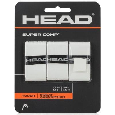 Overgrip Head Super Comp Com 03 Unidades Cor Branco