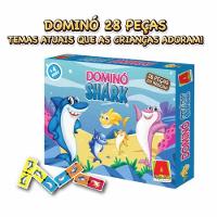 Jogo Dominó Shark - 28 Peças - Algazarra - 2