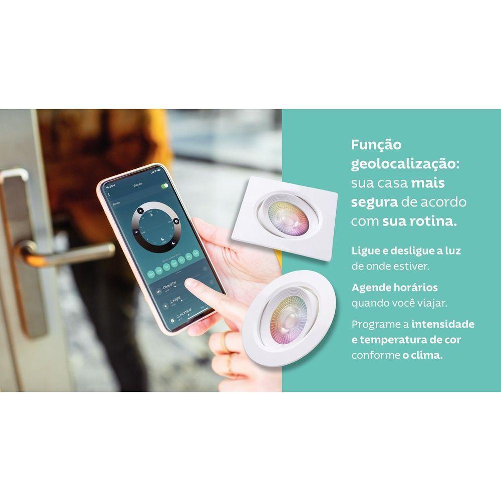 Spot Redondo De Embutir Tramontina Smart Led 350 Lm 5 Wspot Redondo De Embutir Tramontina Smart Led - 2