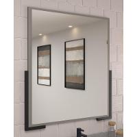 Espelheira Para Banheiro 70cm Multimóveis Cr10110 Cimento Cimento - 3