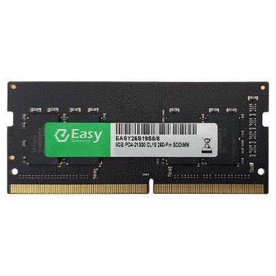 Memória Para Notebook 8gb Easy Memory, Ddr4, 2666mhz, Cl19 - Easy26s19s8/8