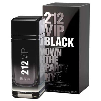 Perfume 212 Vip Black Eau De Parfum Carolina Herrera Masculino 100ml