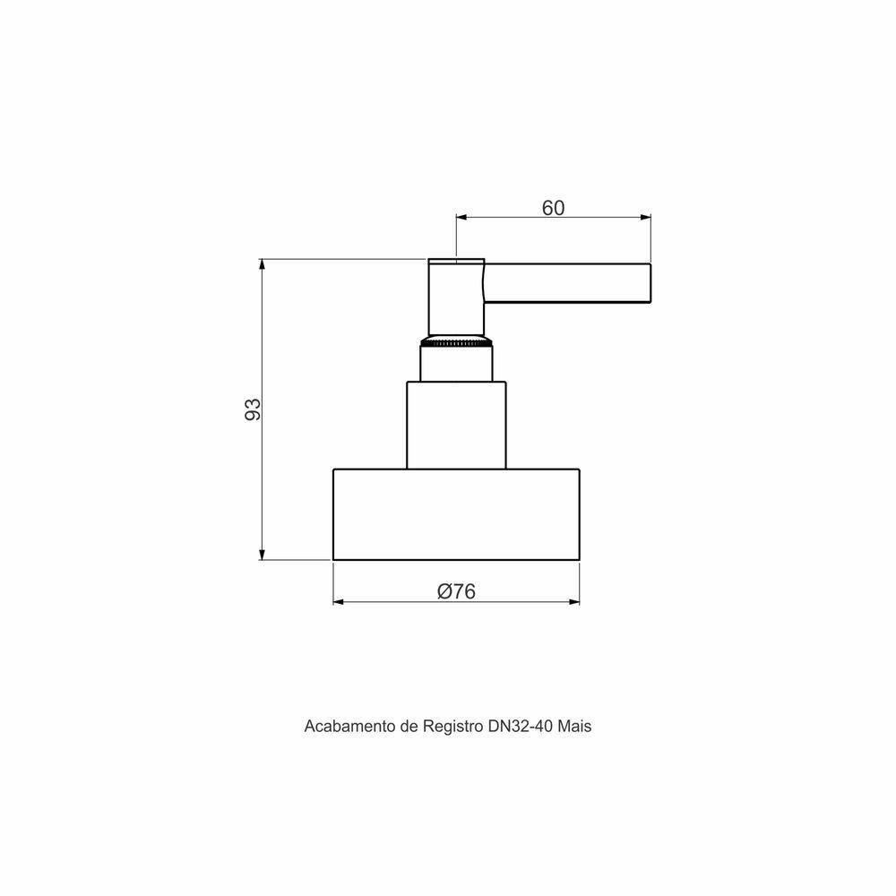 Acabamento Registro Base Deca 1.1-4\' E 1.1-2\' (grande) - Mais - 2