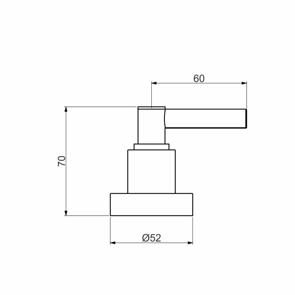 Acabamento Registro Base Deca 1-2 E 3-4 E 1 (pequeno) - Mais - 2