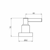 Acabamento Registro Base Deca 1-2 E 3-4 E 1 (pequeno) - Mais - 3