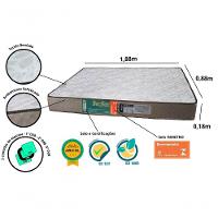 Colchão Espuma Becflex Solteiro Titan Mag Gold 0,88 - 2