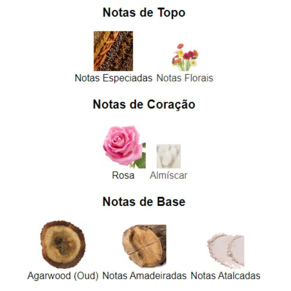 Perfume Ajmal Rose Wood Eau De Parfum Unissex 100ml - 4