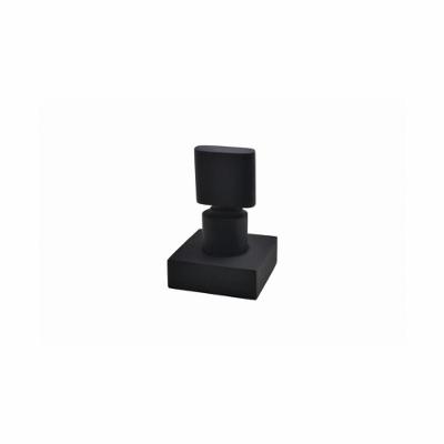 Acabamento Registro Base Docol 1-2\' E 3-4\' E 1 (pequeno) - Preto Fosco - Color Dom
