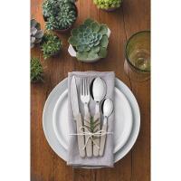 Faqueiro Tramontina Carmel Com Laminas Em Aço Inox E Cabos De Polipropileno Natural Medio 24 Peças - 7