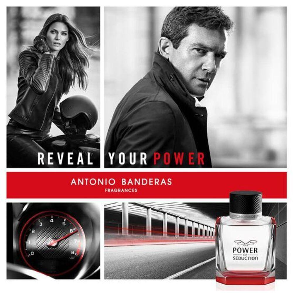 Perfume Antonio Banderas Power Of Seduction Eau De Toilette Masculino 200ml - 8