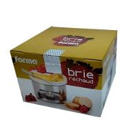 Aparelho De Fondue Queijo Brie 4 Peças Espatula Rechaud Base Inox Serviço Kit Conjunto