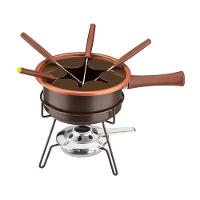 Aparelho De Fondue Antiaderente Aspen Chocolate Queijo 1 Litro Conjunto Kit Serviço - 1