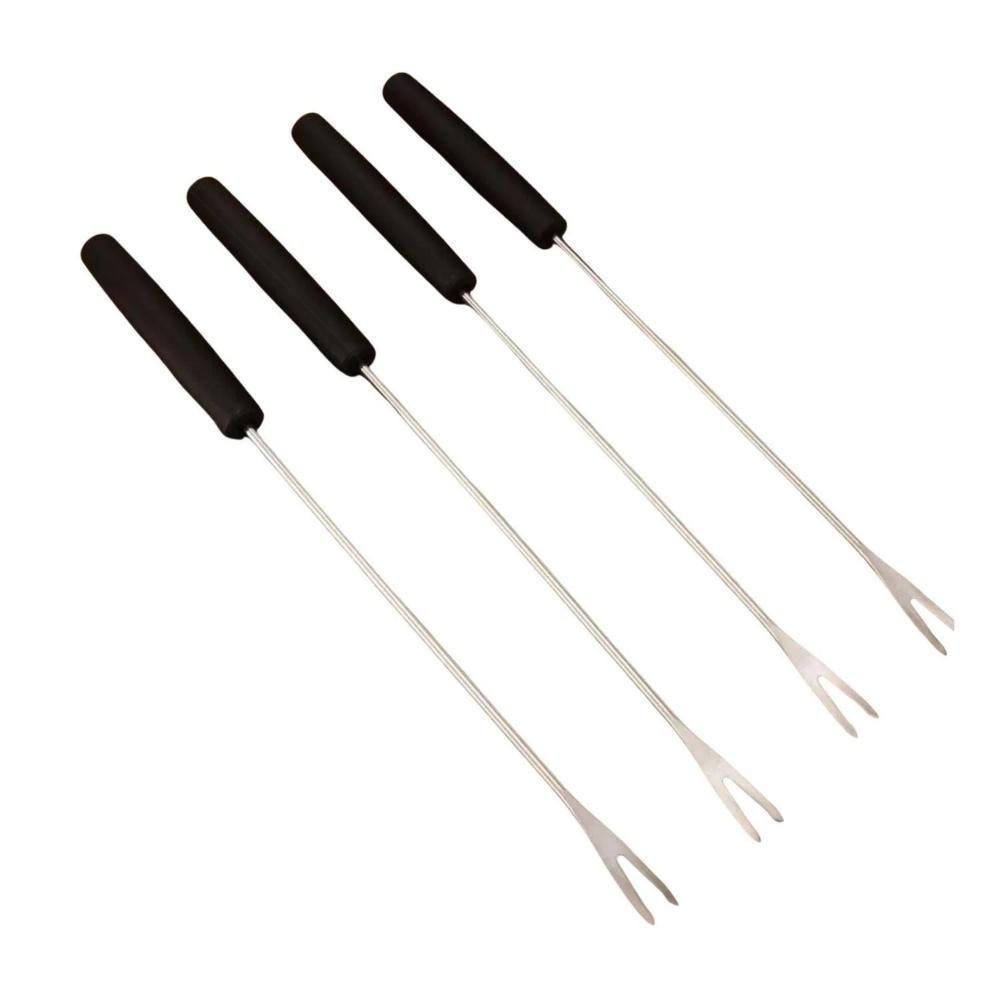 Aparelho De Serviço Fondue Viena 8 Peças Panela 1 Litro Conjunto Serviço Kit Carne Chocolate Queijo - 4