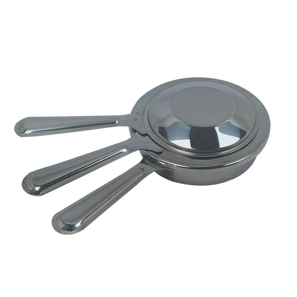 Aparelho De Serviço Fondue Viena 8 Peças Panela 1 Litro Conjunto Serviço Kit Carne Chocolate Queijo - 5