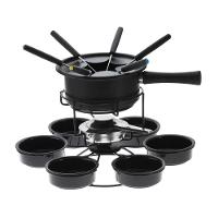 Aparelho De Fondue Antiaderente Base Giratória Carroussel 16 Peças Para Fondue De Chocolate Queijo - 1