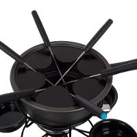 Aparelho De Fondue Antiaderente Base Giratória Carroussel 16 Peças Para Fondue De Chocolate Queijo - 8