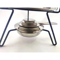 Aparelho De Fondue 9 Peças Panela De Aço Inox 1 Litro Para Carne Conjunto Serviço Kit óleo - 3