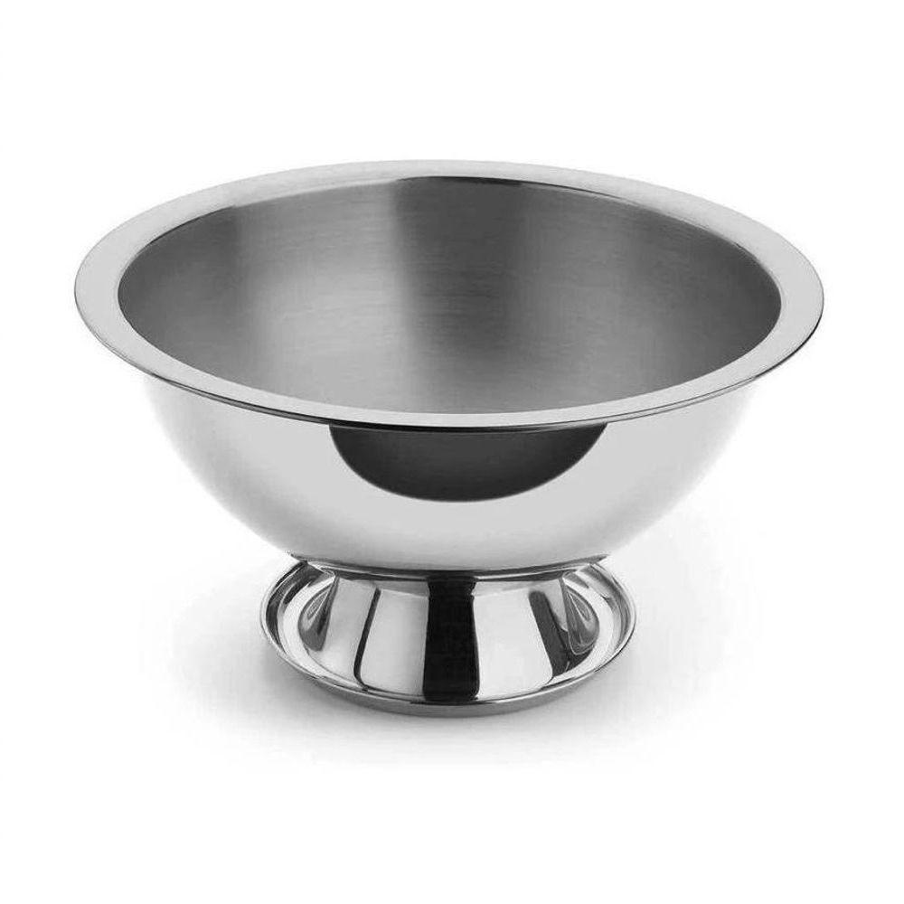 Champanheira Inox Grande 12,2 Litros Com Base Coletora De água Balde De Gelo Gigante Festas Eventos - 4