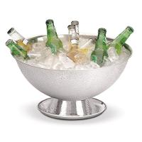 Champanheira Inox Grande 12,2 Litros Com Base Coletora De água Balde De Gelo Gigante Festas Eventos - 1