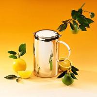 Jarra De Suco Inox 2,3 Litros Com Tampa água Saborizada Refresco Verão Com Bico Casa Cozinha - 2