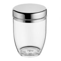 Pote Multiuso 400ml Vedação Tampa De Inox Cozinha Banheiro Hermetico Temperos Condimentos Algodão - 1