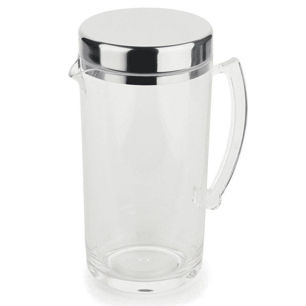 Jarra De Suco 2 Litros Com Tampa Inox água Saborizada Servir Mesa Refresco Bebidas Drinks Grande - 8