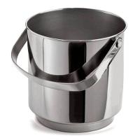 Balde De Gelo Inox Com Pegador Pinça 2,3 Litros Baldinho Container Interno Removível Para Guardar - 8