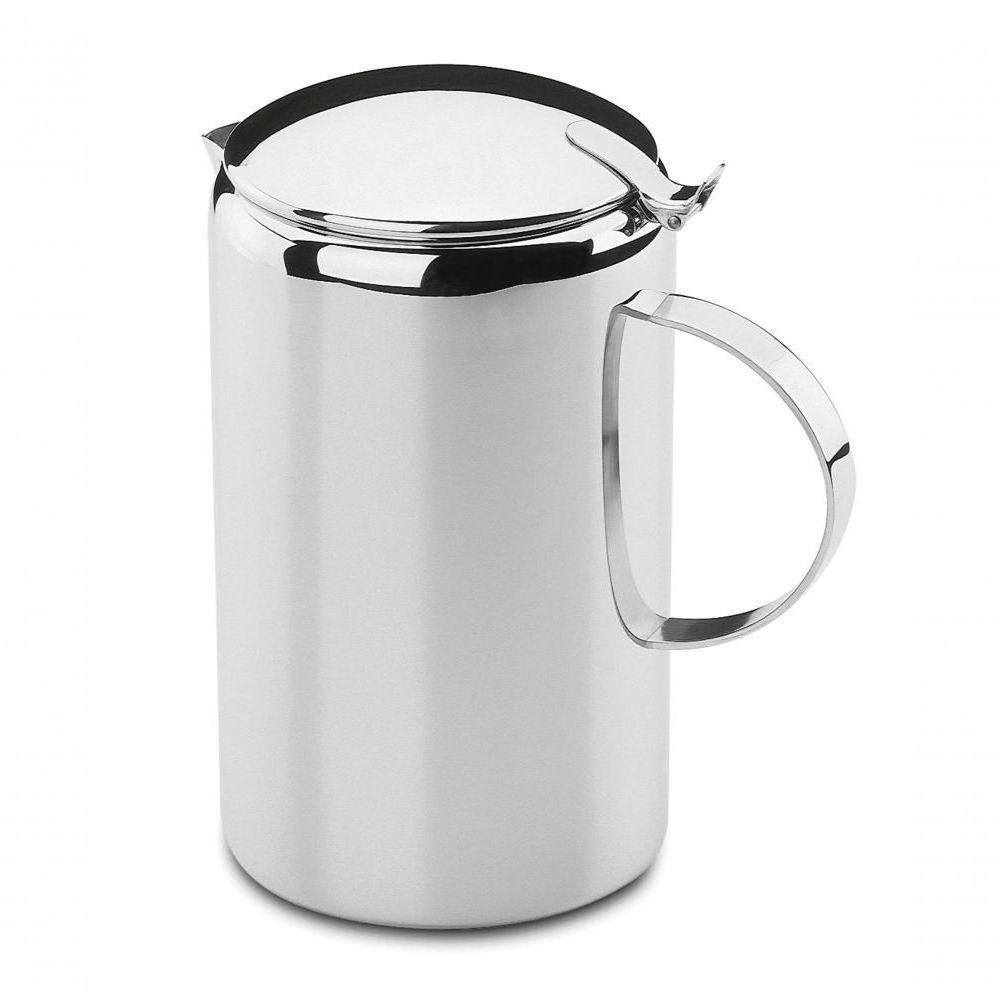 Jarra De Suco Inox 1,8 Litros Com Tampa água Bebidas Servir Mesa Posta Chá Café Bar Garrafa - 1