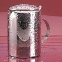 Jarra De Suco Inox 1,8 Litros Com Tampa água Bebidas Servir Mesa Posta Chá Café Bar Garrafa - 9