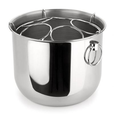Champanheira Grande Inox Grande 12 Litros Com Separador Divisor De Garrafas Destacável 5 Garrafas