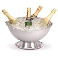 Champanheira Grande Inox 8 Litros Com Base Coletora De água Grelha Separadora Removível 5 Garrafas - 1