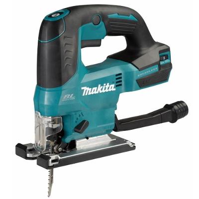 Serra Tico-tico à Bateria 18v 3000 Gpm Corte Em Angulo Com Lamina E Protetor Base Djv184z Makita
