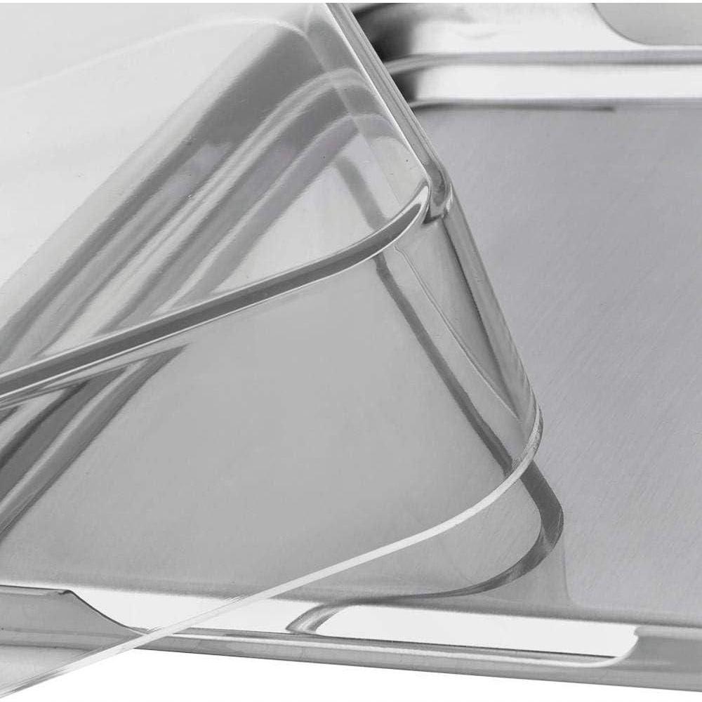 Porta Frios Geladeira De Aço Inox Conservar Queijo Presunto - 2