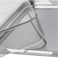 Porta Frios Geladeira De Aço Inox Conservar Queijo Presunto