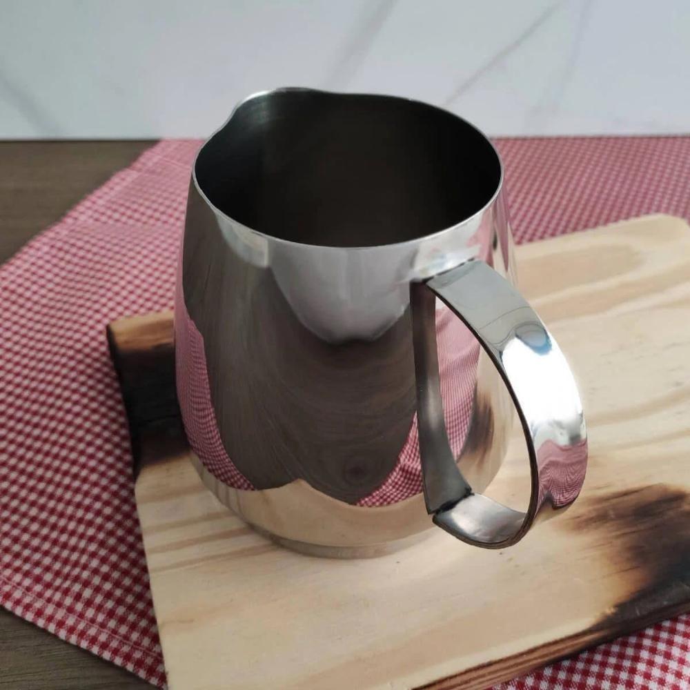 Bule Inox Com Alça Lyr Barista 550ml Para Café Chá Leite Mesa Servrir Aço Inoxidável Jarra - 2