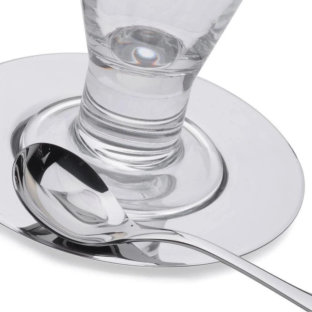 Kit Para Servir Sorvete Sobremesas 6 Conjuntos Taça De Vidro Multiuso Milk Shake Doces Salada Fruta - 3