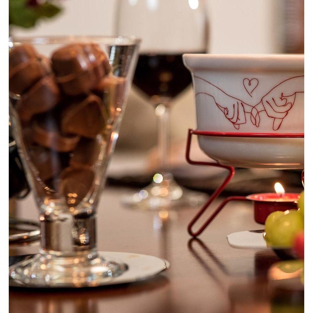 Kit Para Servir Sorvete Sobremesas 6 Conjuntos Taça De Vidro Multiuso Milk Shake Doces Salada Fruta - 8