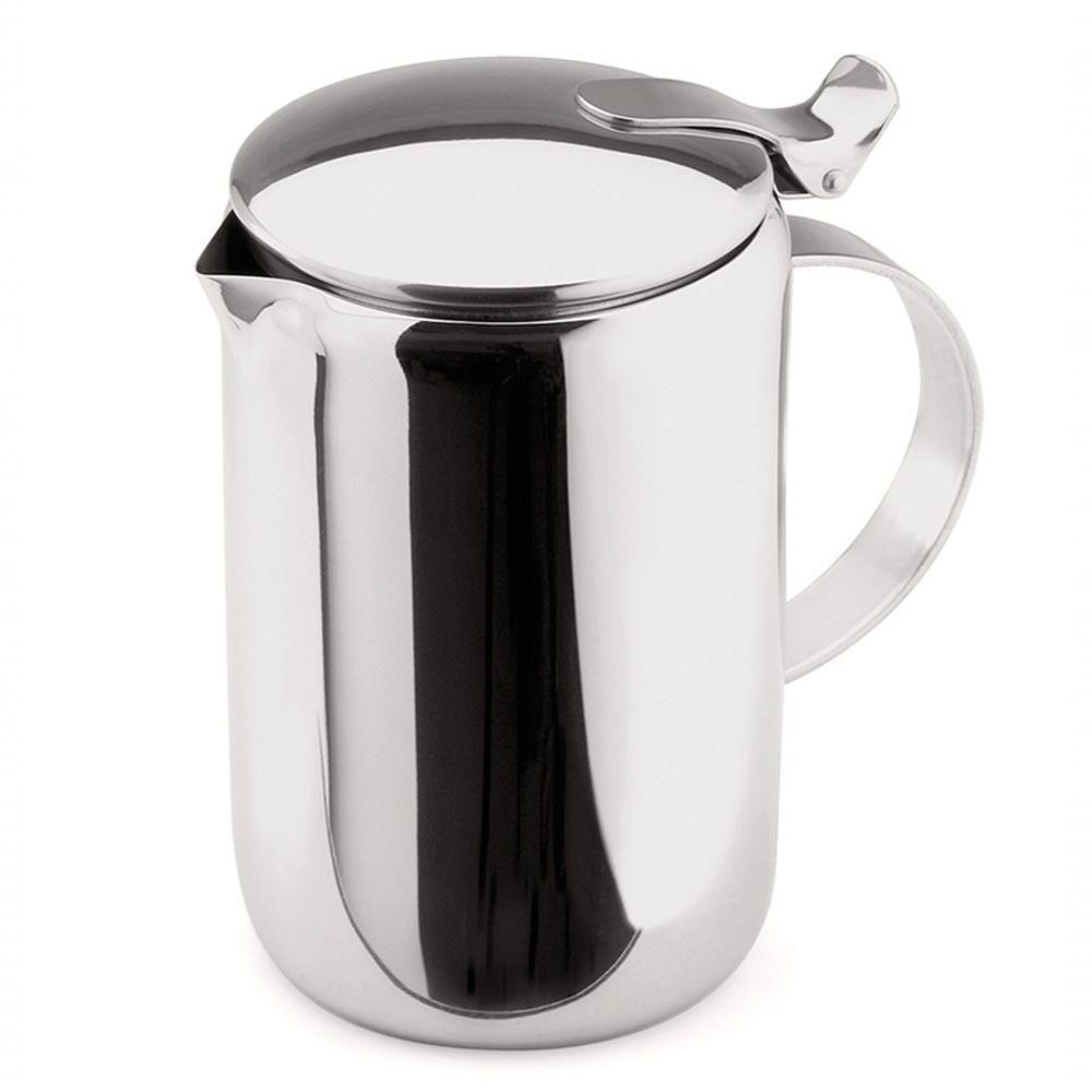 Bule De Aço Inox Com Tampa Alça 550ml Café Chá Leite água Serviço De Mesa Servir Casa Cozinha Festa - 1