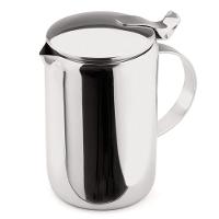 Bule De Aço Inox Com Tampa Alça 550ml Café Chá Leite água Serviço De Mesa Servir Casa Cozinha Festa - 1