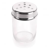 Pote De Vidro Para Temperos Orégano Queijo Ralado 160g Sal Condimentos Chás Ervas Tampa De Aço Inox - 3