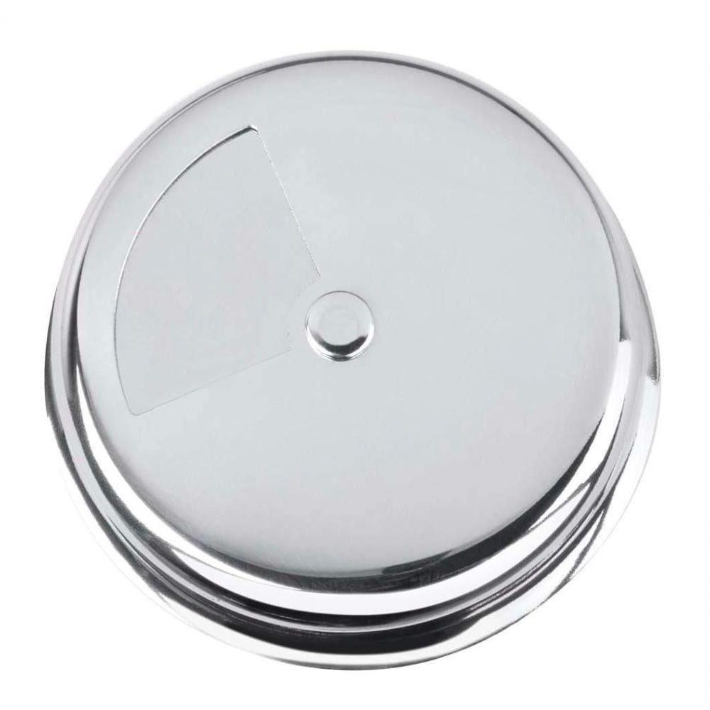 Pote De Vidro Para Queijo Ralado Queijeira Temperos 160g Oregano Ervas Multiuso Tampa Aço Inox - 6